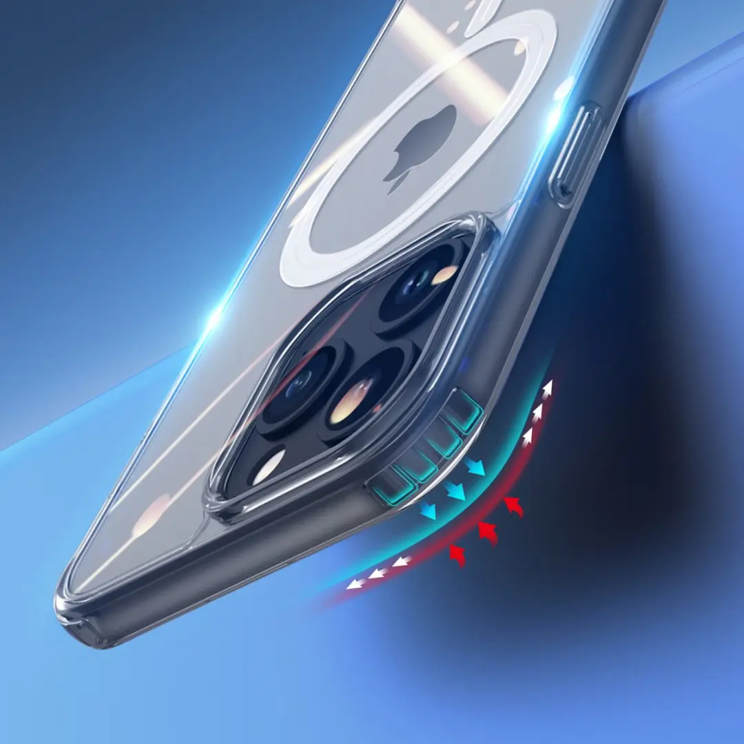 Dux Ducis Clin Mag Series iPhone 15 Pro Max Hoesje - Transparant