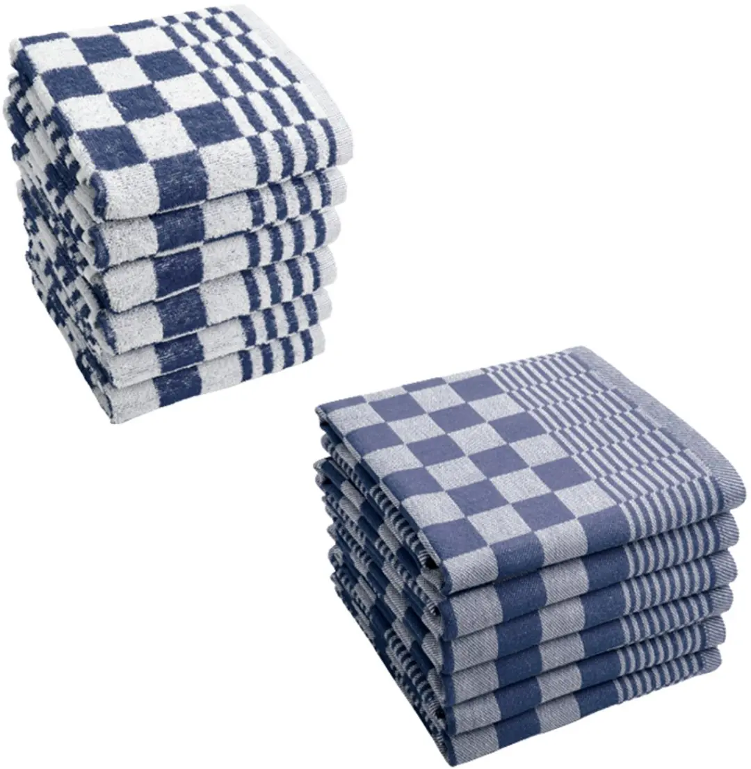 BYRKLUND Keuken- en Theedoeken Clean Blauw
