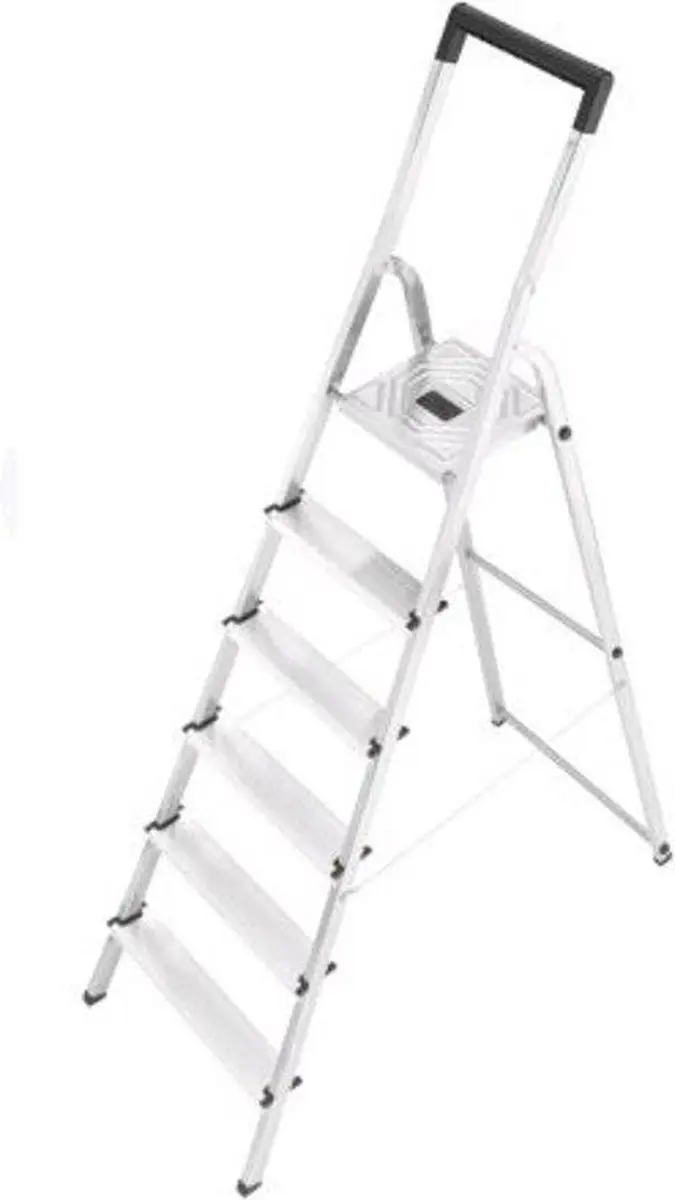 Hailo L40 Trap 6-treden Aluminium - Blauw