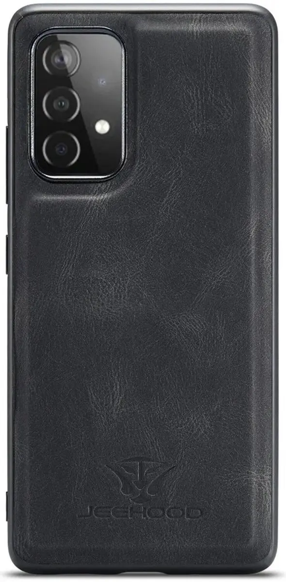 Caseme JH-01 Hoesje Samsung Galaxy A32 5G - Pasjeshouder Zwart