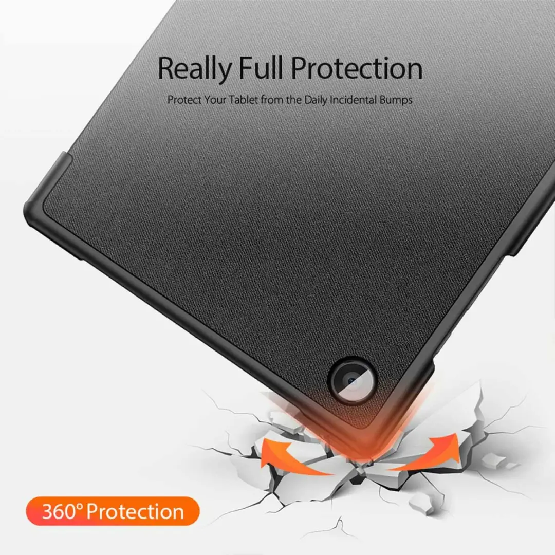 Dux Ducis X200-101 Tablethoes - Samsung Galaxy Tab A8 11" - Zwart