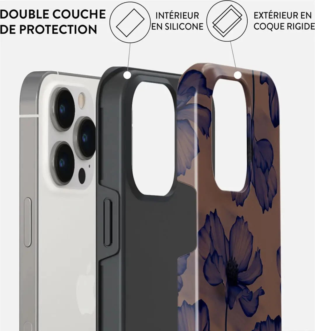 Burga Telefoonhoesje iPhone 14 Pro Max MagSafe Velvet Night