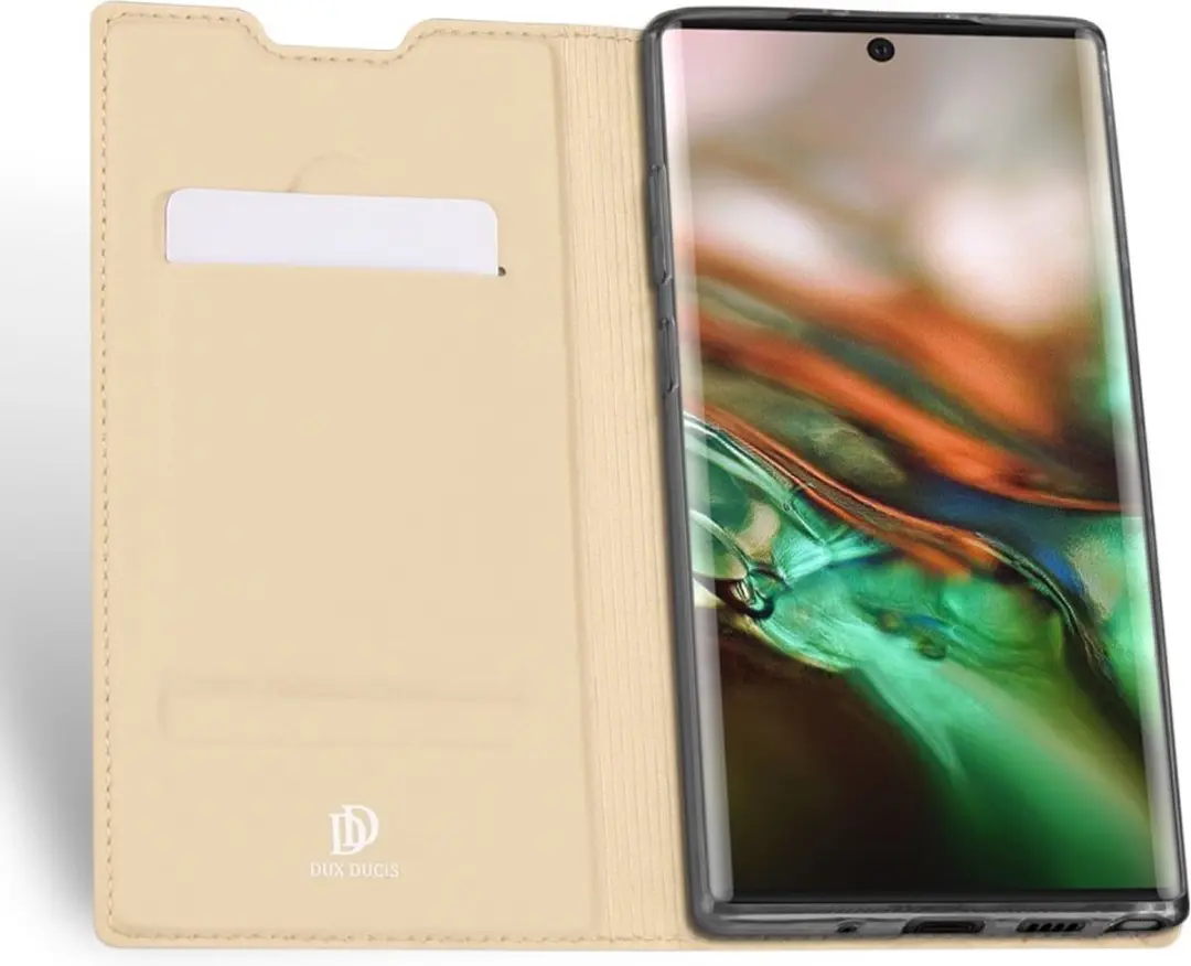 Dux Ducis Pro Series Hoes Samsung Galaxy Note 10 - Goud