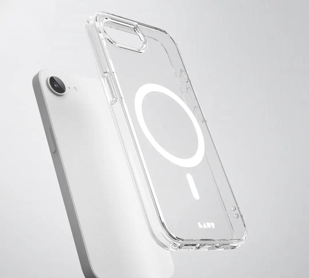 Laut Crystal-M iPhone 16e/17e Hoesje LIPSE4CRMUC - Transparant