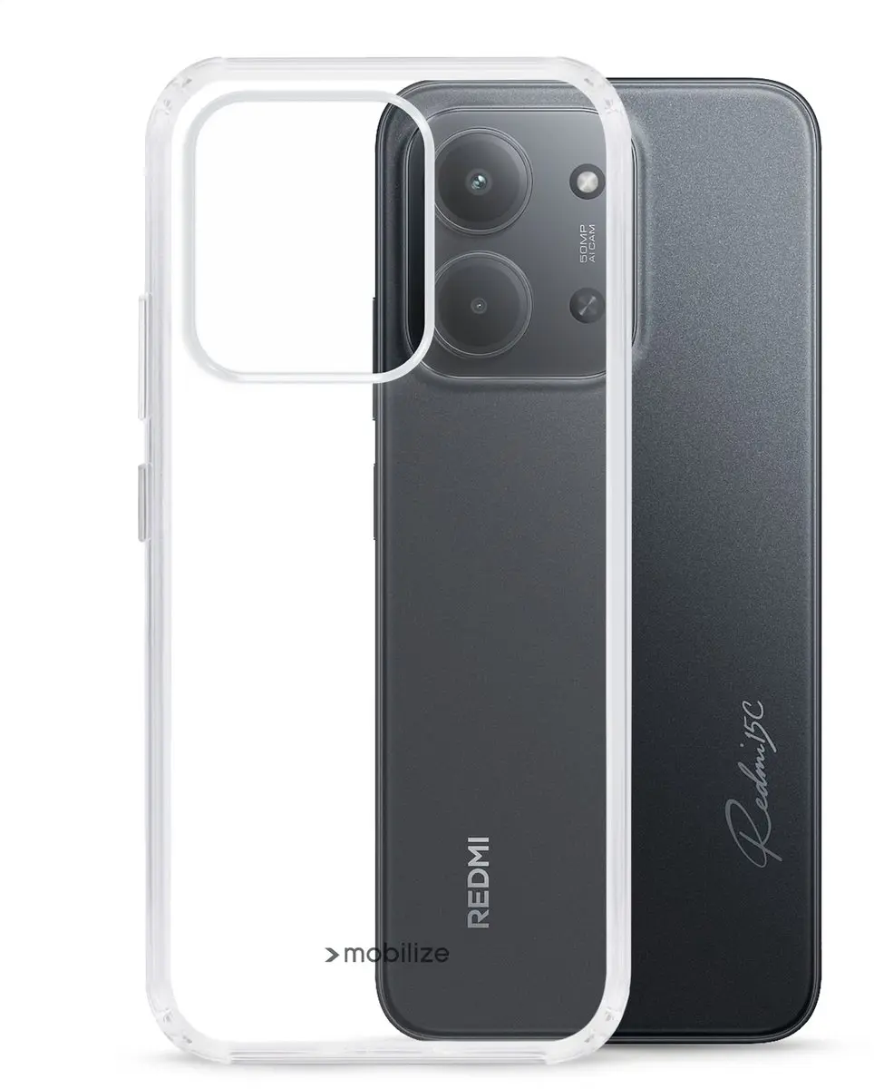 Mobilize Doorzichtig Hoesje Redmi 15C