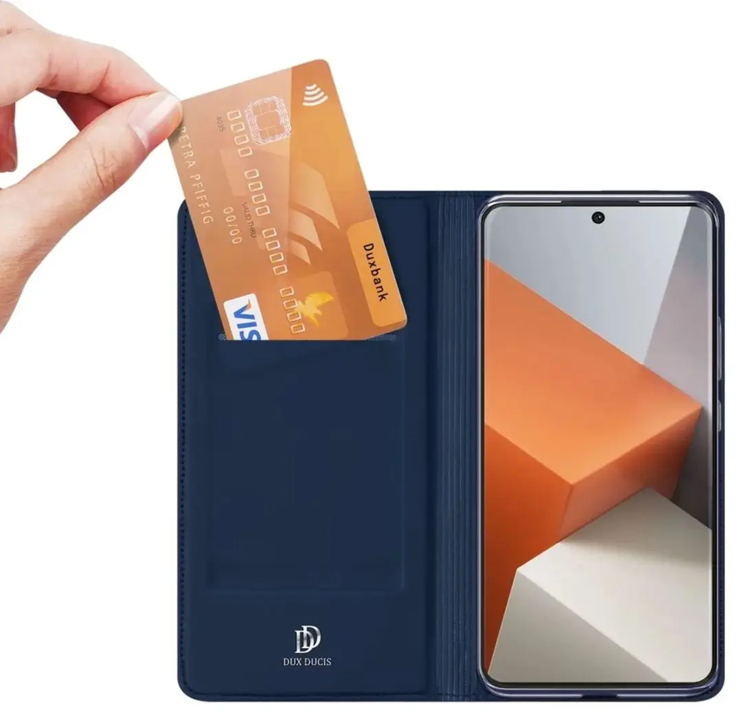 Dux Ducis Telefoonhoesje Xiaomi Redmi Note 13 Pro Plus 5G - Blauw