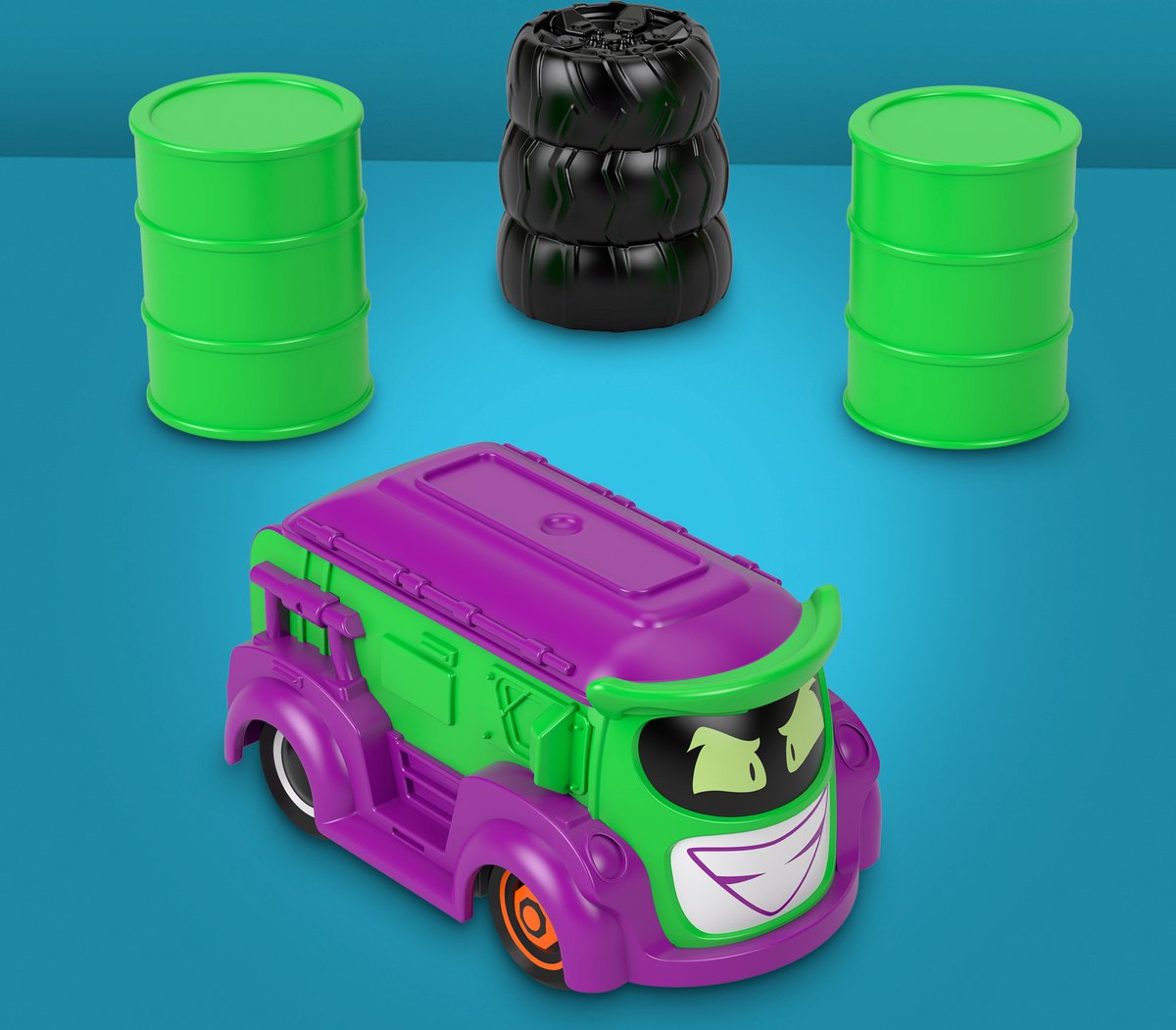 Fisher-Price Batwheels Legioen van Zoom Lanceerder Hoofdkwartier