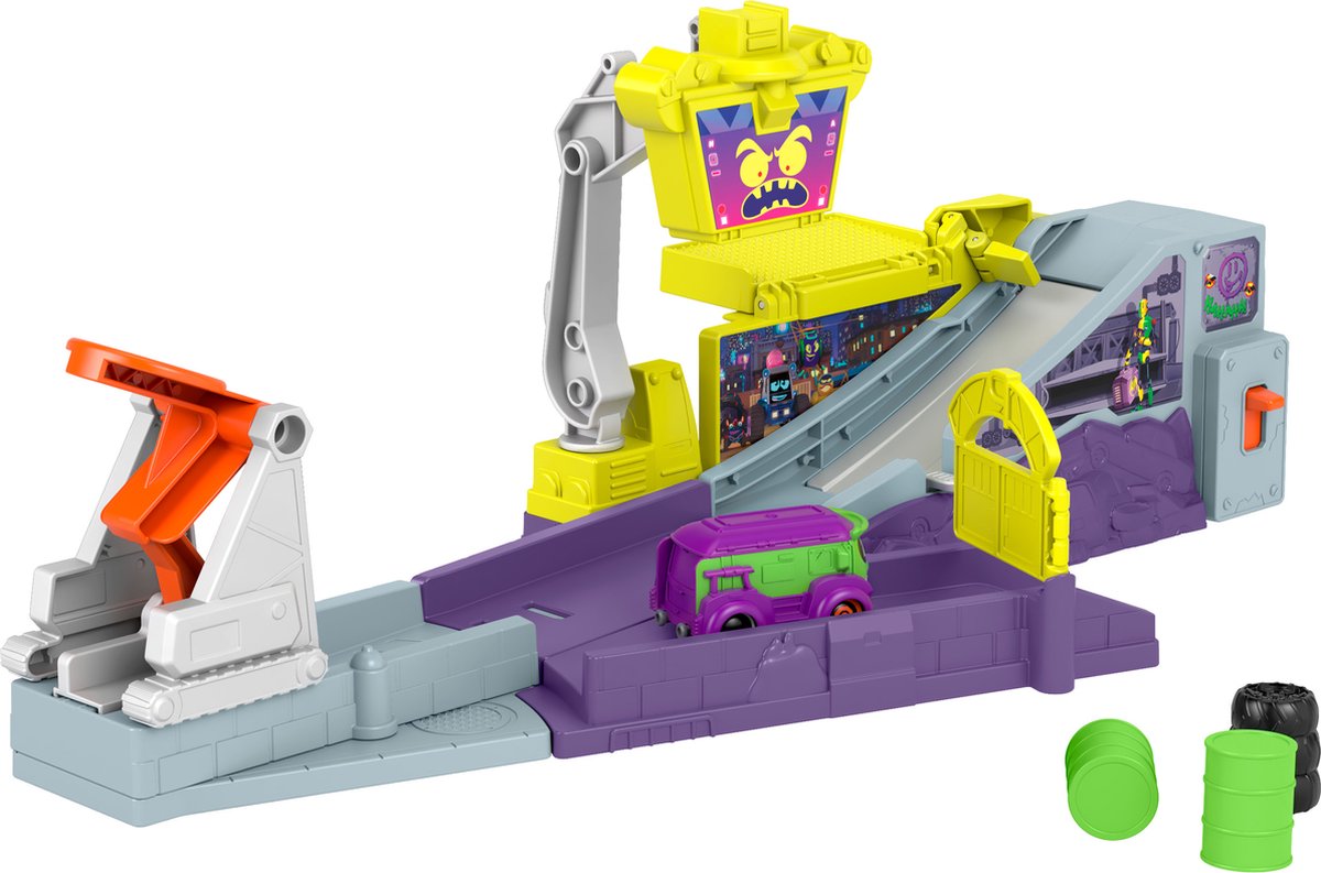 Fisher-Price Batwheels Legioen van Zoom Lanceerder Hoofdkwartier