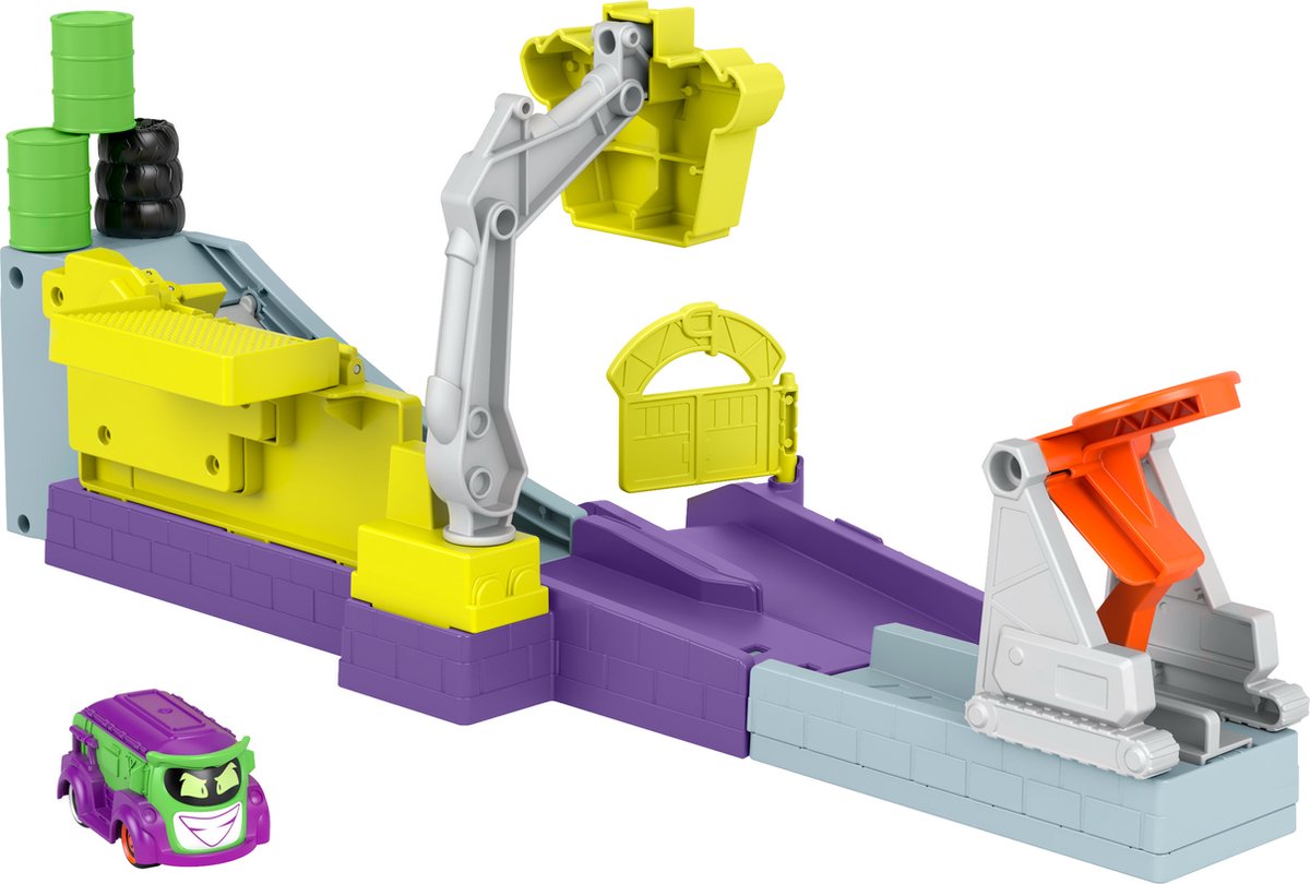 Fisher-Price Batwheels Legioen van Zoom Lanceerder Hoofdkwartier