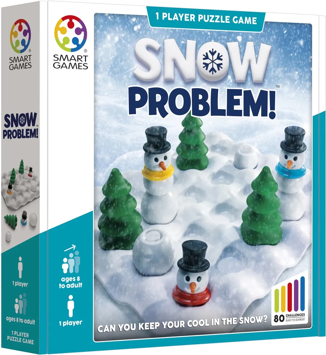 SmartGames Snow Problem SG 095 Denkpuzzel - 80 Opdrachten