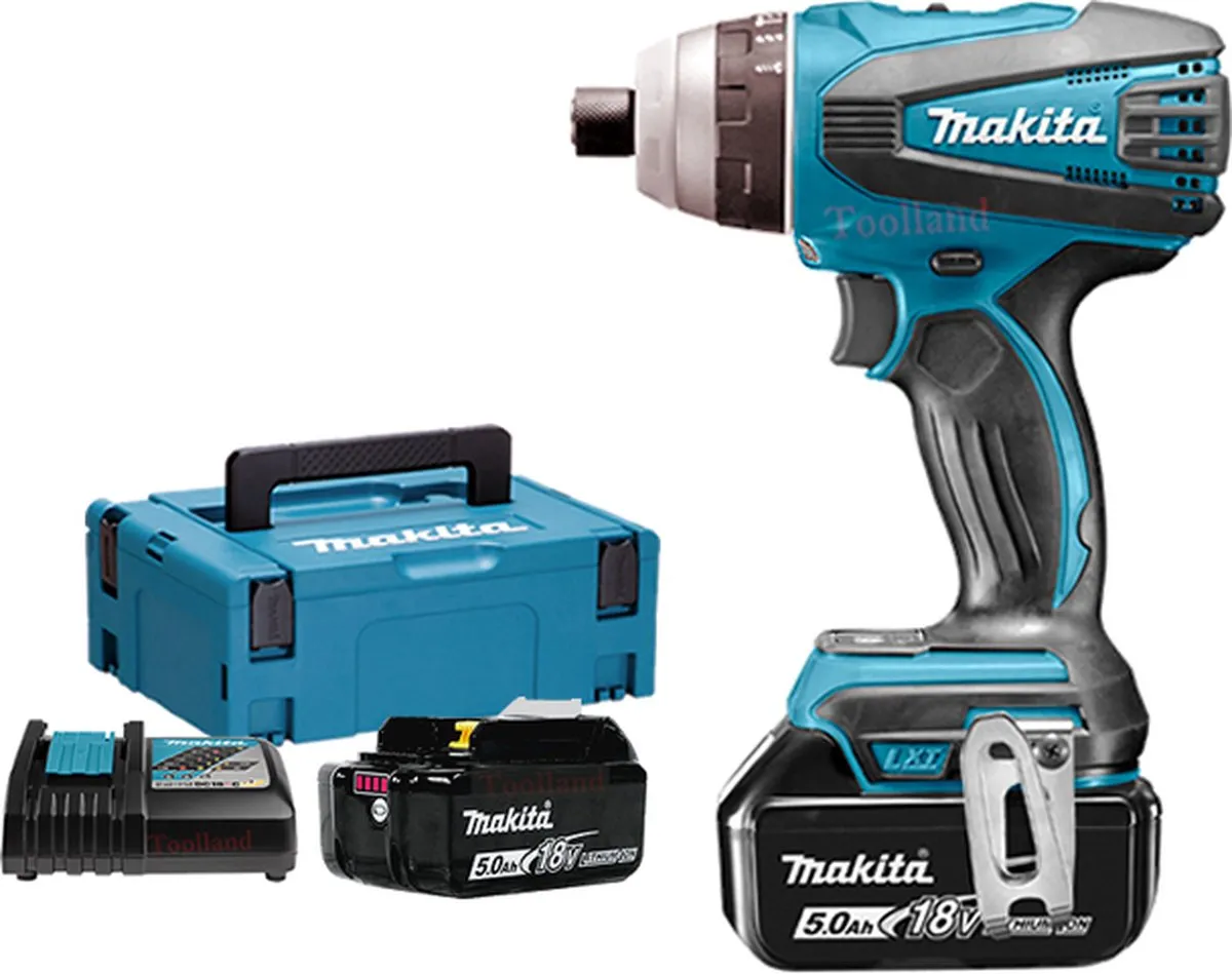 Makita DTP141RTJ Hybride Schroefboormachine 18V - 2x 5.0Ah