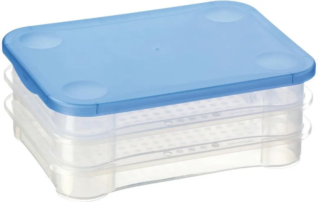 Sunware Club Cuisine Vleeswarendoos Blauw 22,5x16,5x9cm