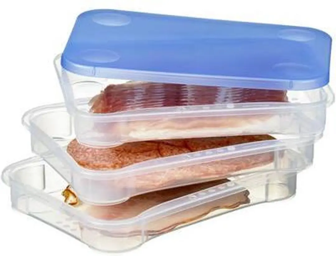 Sunware Club Cuisine Vleeswarendoos Blauw 22,5x16,5x9cm
