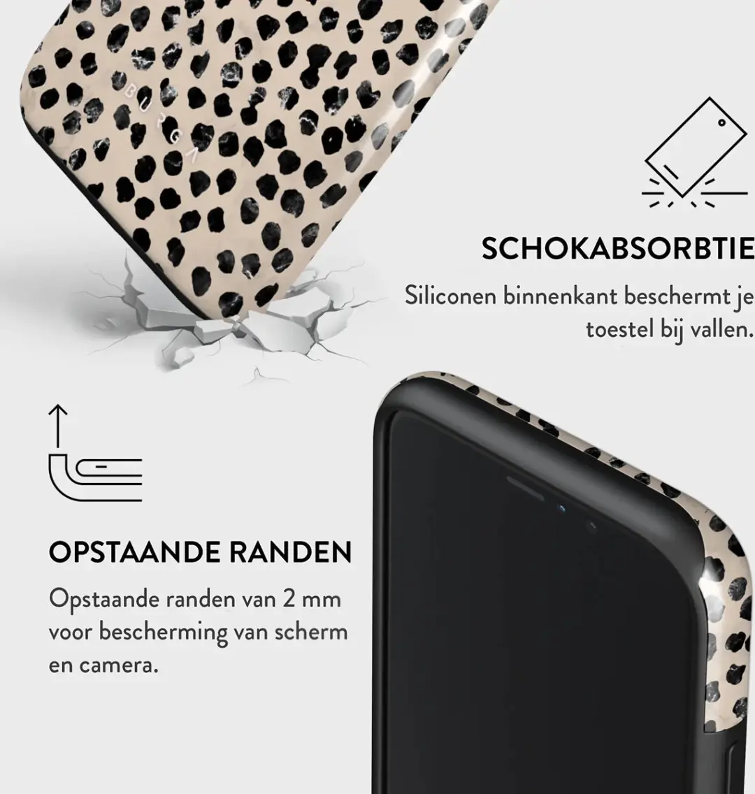 Burga Tough Case iPhone 11 - Almond Latte