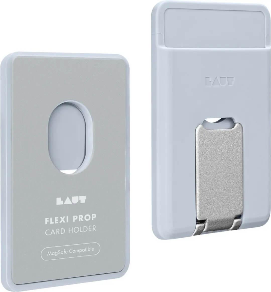 Laut MagSafe Wallet Lichtblauw - 2 Pasjes