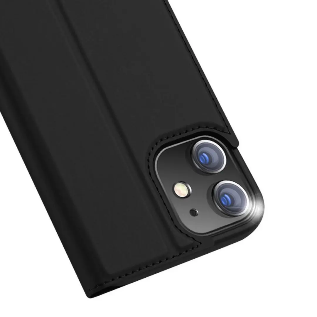 Dux Ducis Slimline Wallet Hoesje iPhone 12/12 Pro - DD-IPH12P-BLK - Zwart