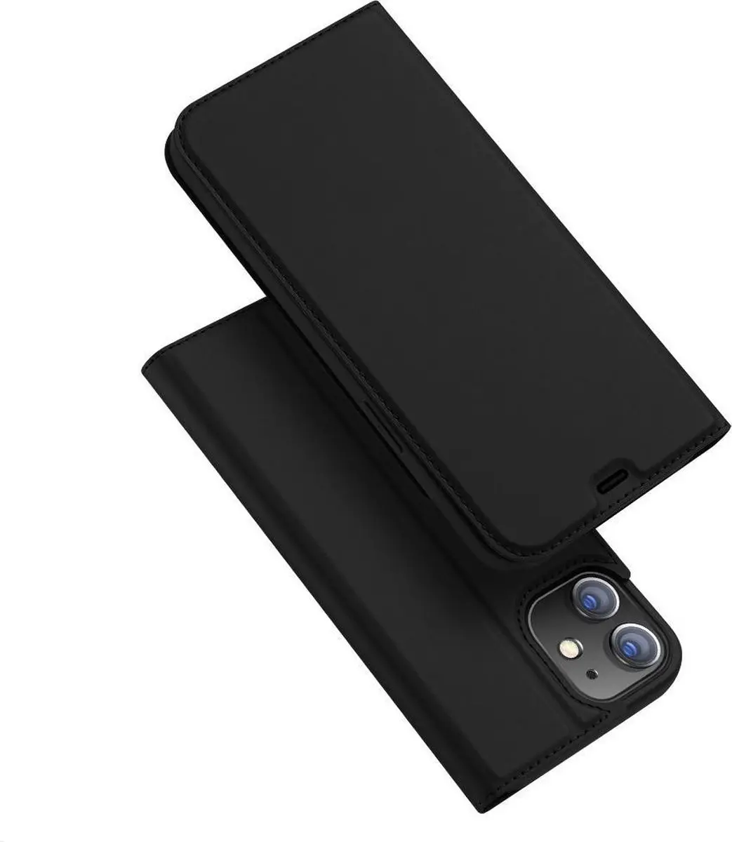 Dux Ducis Slimline Wallet Hoesje iPhone 12/12 Pro - DD-IPH12P-BLK - Zwart - afbeelding 6 van 6