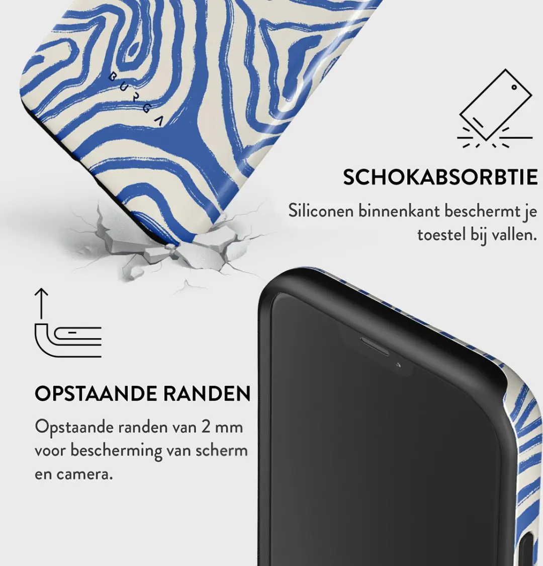 Burga Telefoonhoesje iPhone 12 Seven Seas - Schokbestendig - afbeelding 6 van 6