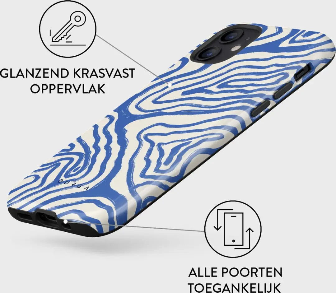 Burga Telefoonhoesje iPhone 12 Seven Seas - Schokbestendig