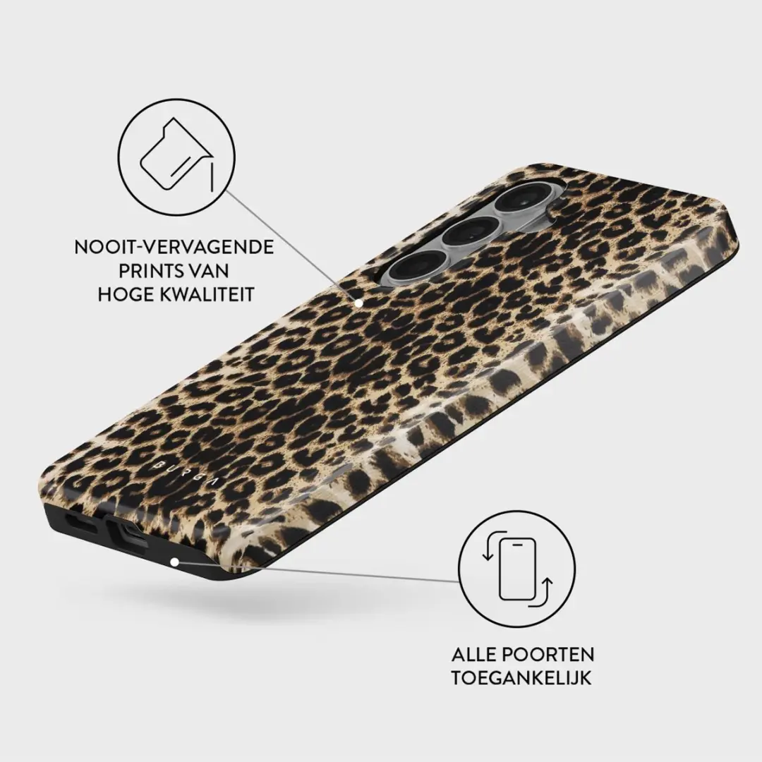 Burga Tough MagSafe Hoesje - Samsung Galaxy S26 Plus - Bruin