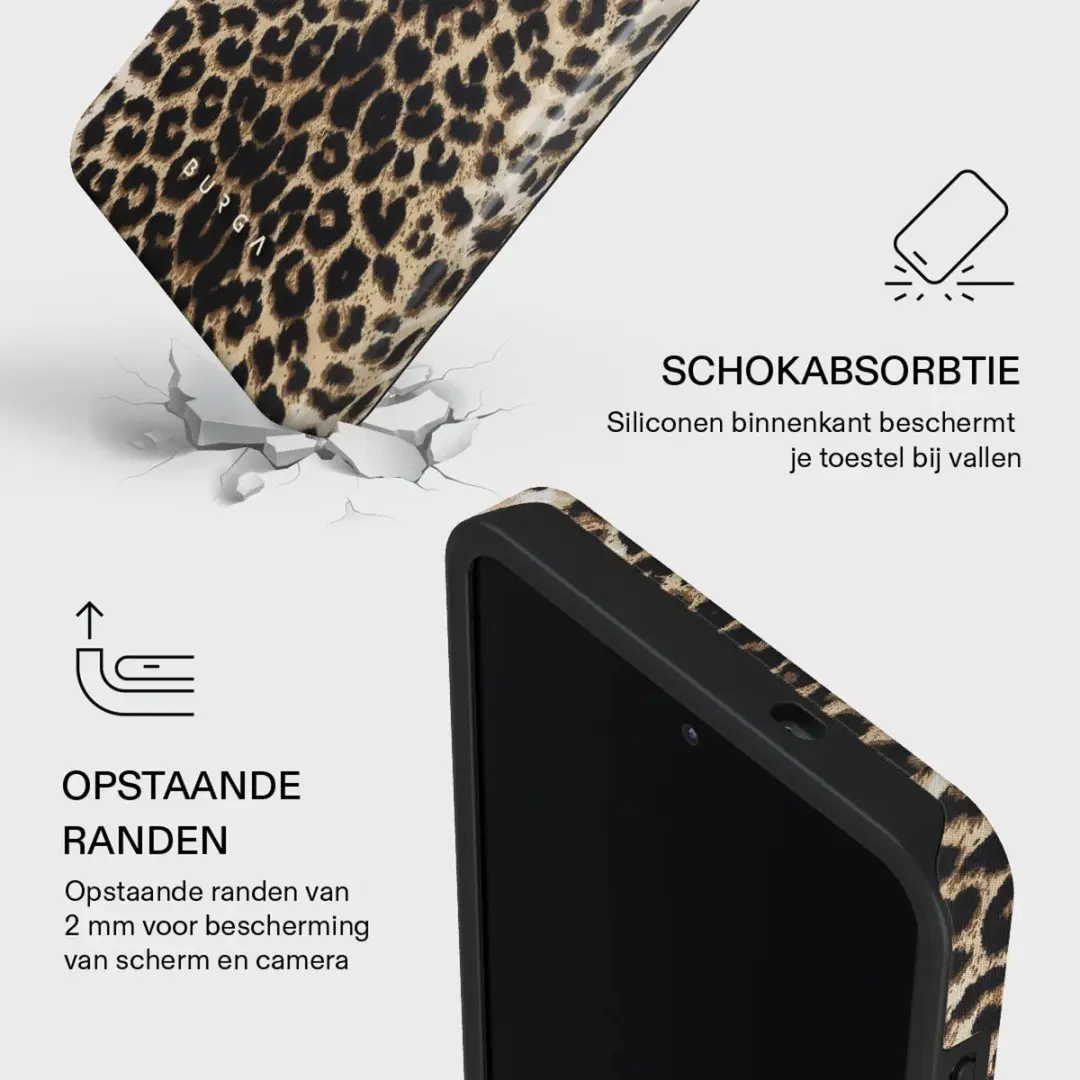 Burga Tough MagSafe Hoesje - Samsung Galaxy S26 Plus - Bruin