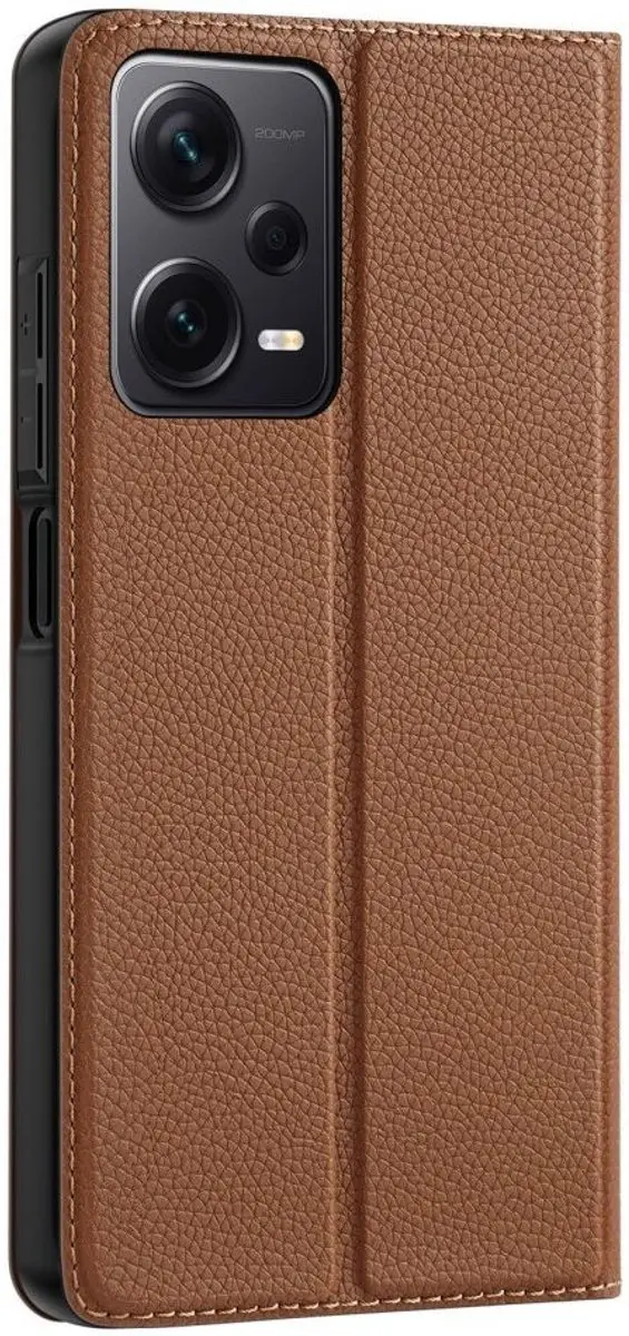 Dux Ducis Skin X2 Hoesje Xiaomi Redmi Note 12 Pro+ - Bruin