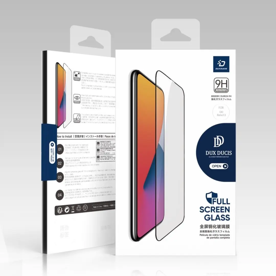 Dux Ducis OPPO Reno13 Screen Protector - Zwart - afbeelding 3 van 6