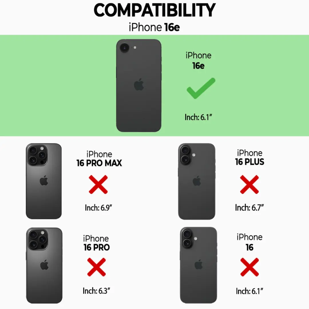 Burga Tough Backcover iPhone 16e - Barely Yours - 4772241034477