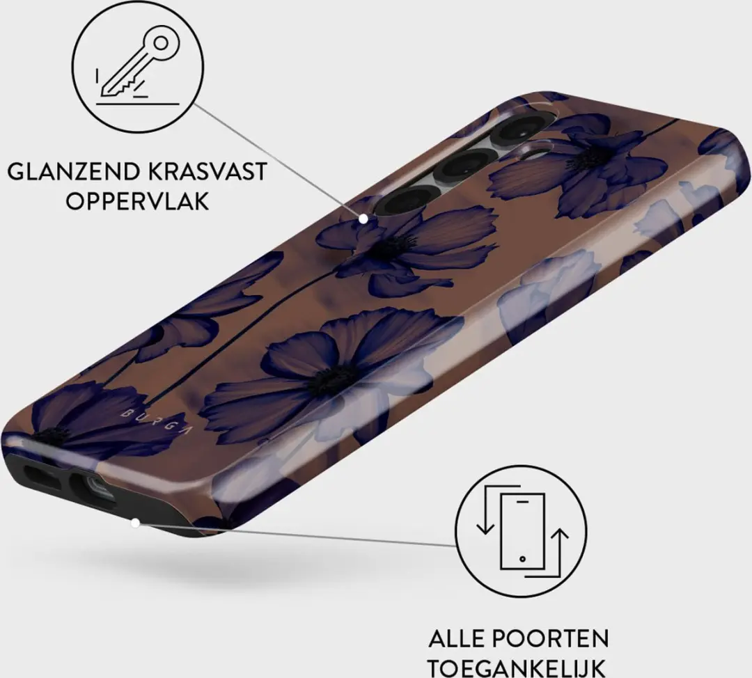Burga Tough Backcover Samsung Galaxy S25 Velvet Night - RB_01_S25_TH