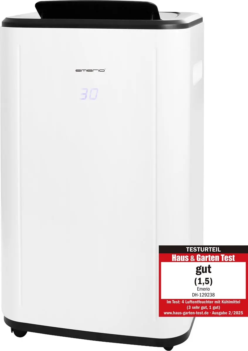 Emerio DH-129238 Luchtontvochtiger 420W - 60m² - Wit