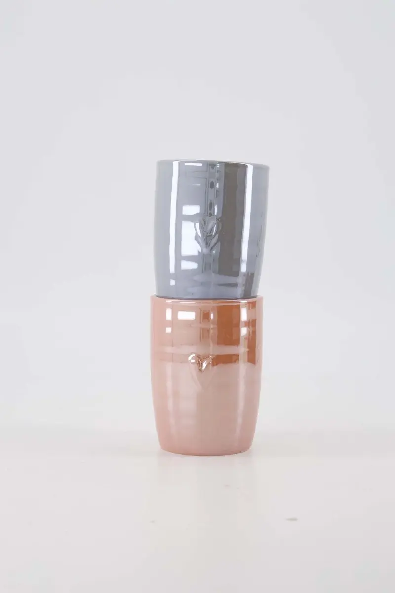 Zusss Cadeauset 2 Koffiemokken Hartje