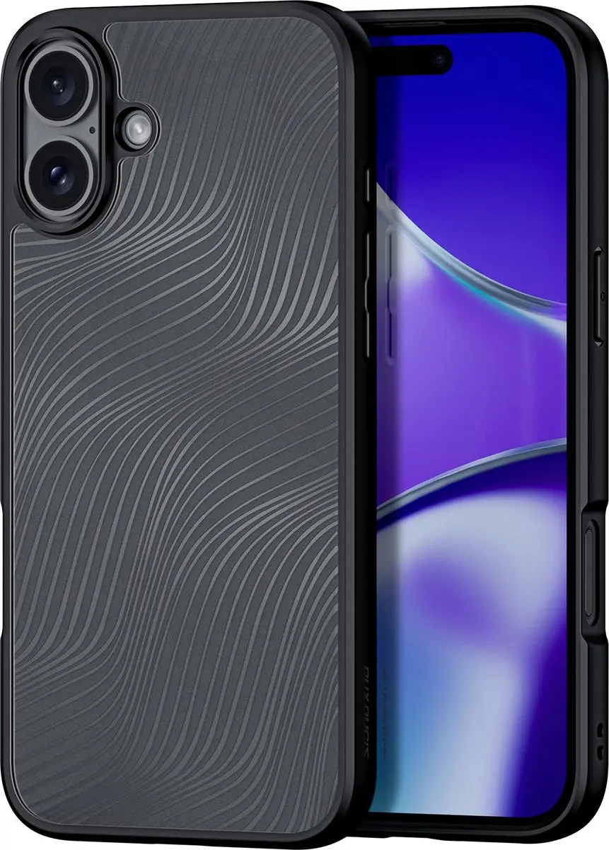 Dux Ducis Aimo Back Cover iPhone 16 - Zwart