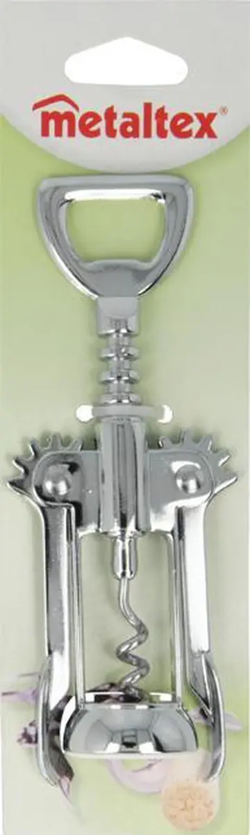 Metaltex Kurkentrekker 250500 - Zilver