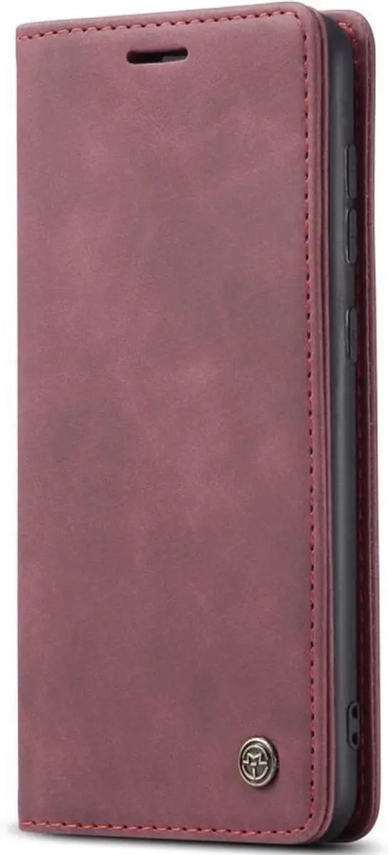 Caseme Book Case Samsung Galaxy A51 - Bordeaux - 2 Pasjes