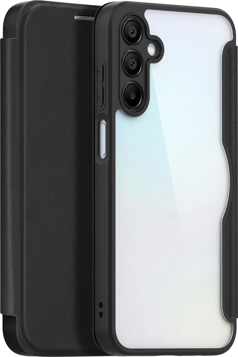 Dux Ducis Telefoonhoesje Samsung Galaxy A35 5G - Book Case Zwart