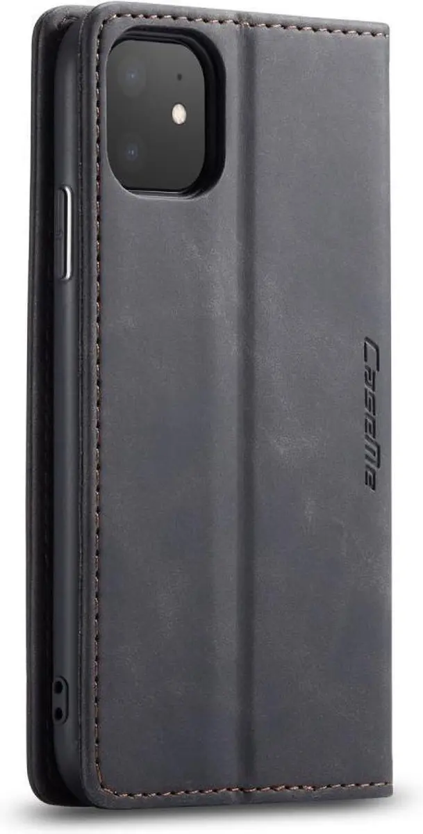 Caseme Book Case iPhone 11 Hoesje - Zwart