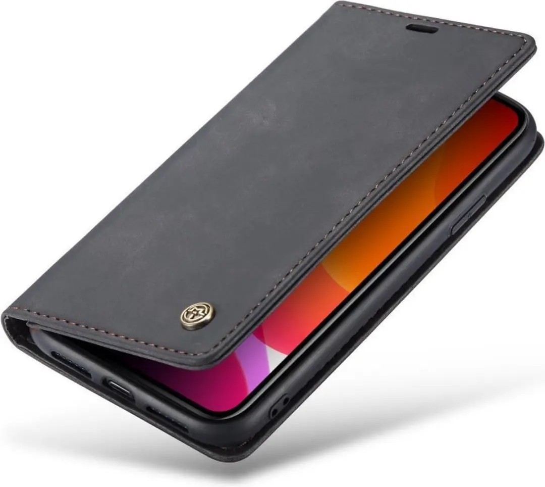 Caseme Book Case iPhone 11 Hoesje - Zwart