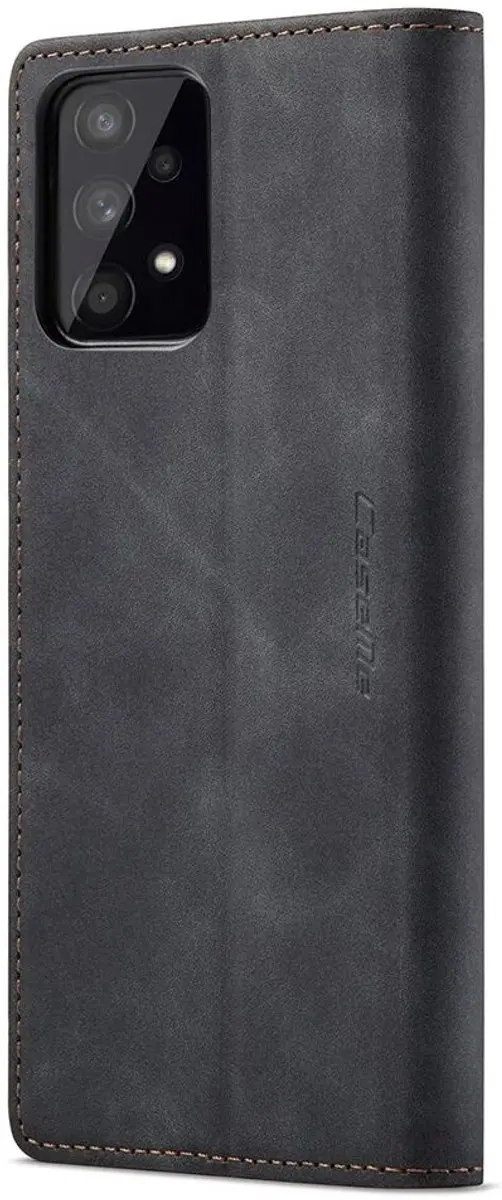CaseMe 013 Book Case Pasjeshouder - Samsung Galaxy A53 - Zwart
