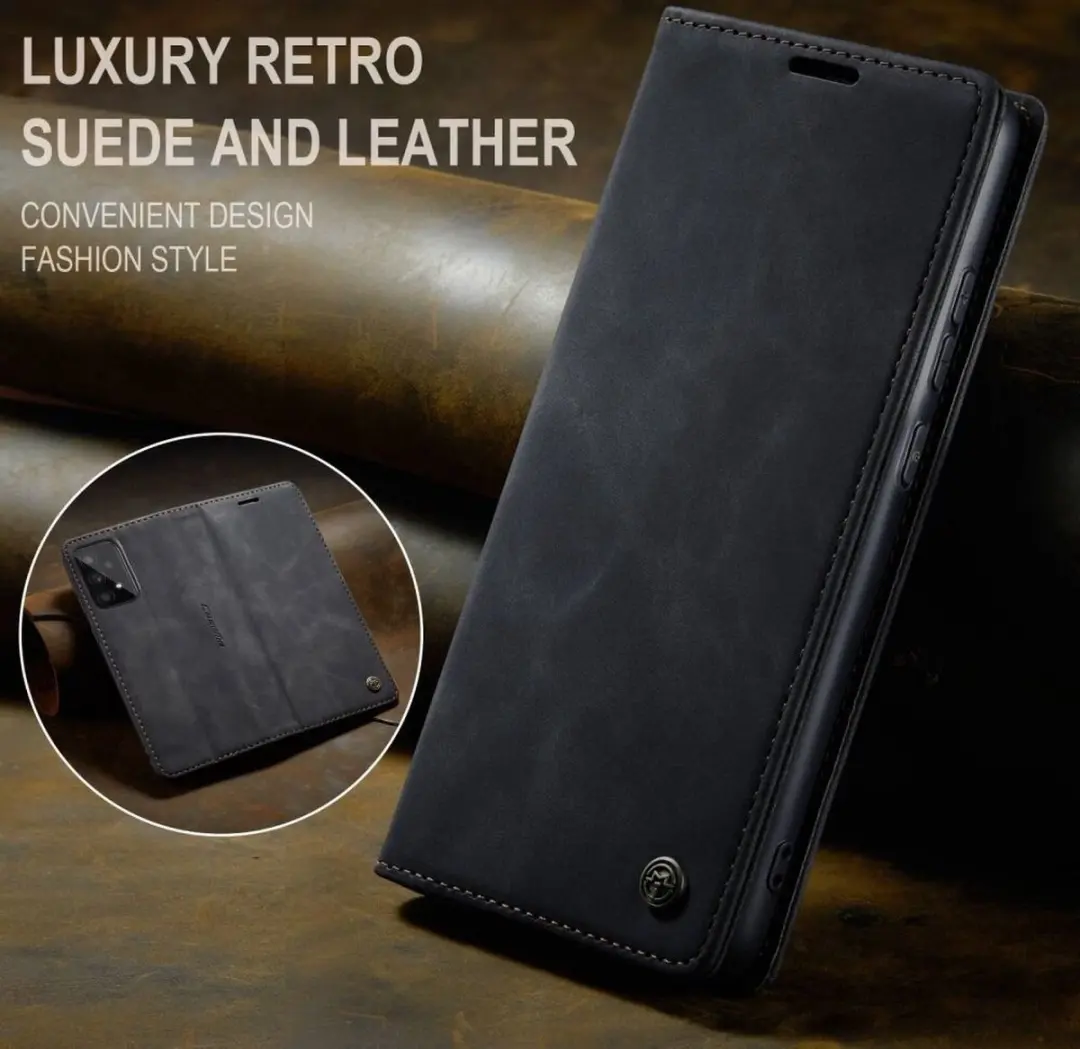 CaseMe 013 Book Case Pasjeshouder - Samsung Galaxy A53 - Zwart