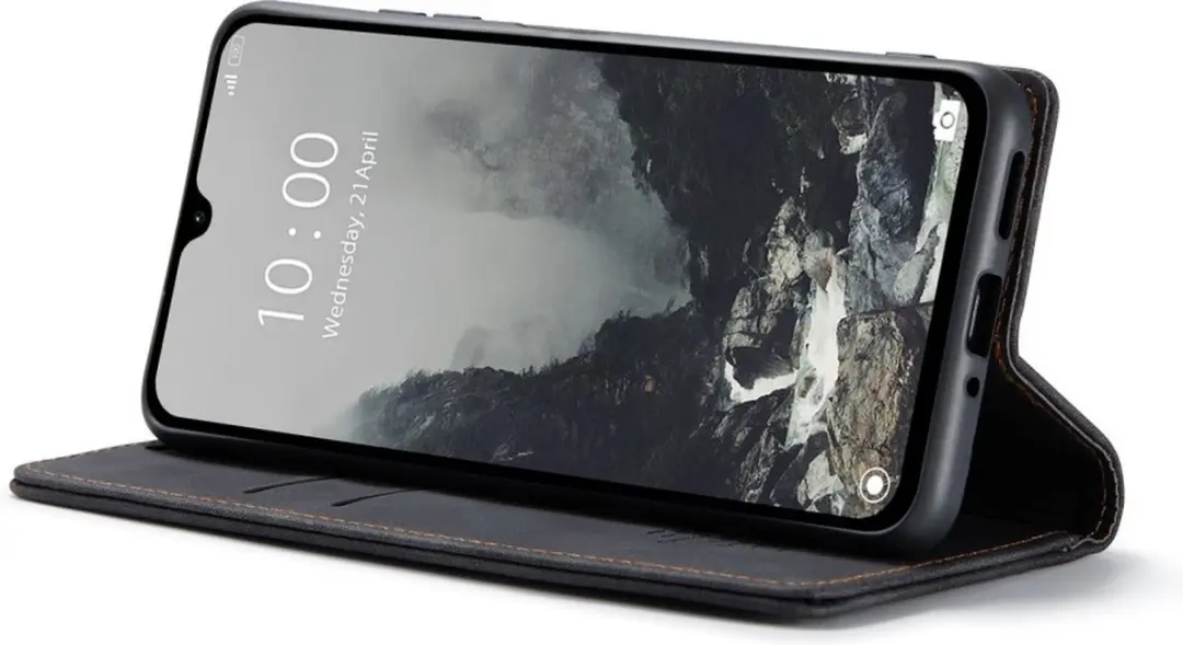 Caseme Hoesje Xiaomi Redmi 14C 013 Book Case - 2 Pasjes - Zwart - afbeelding 6 van 6