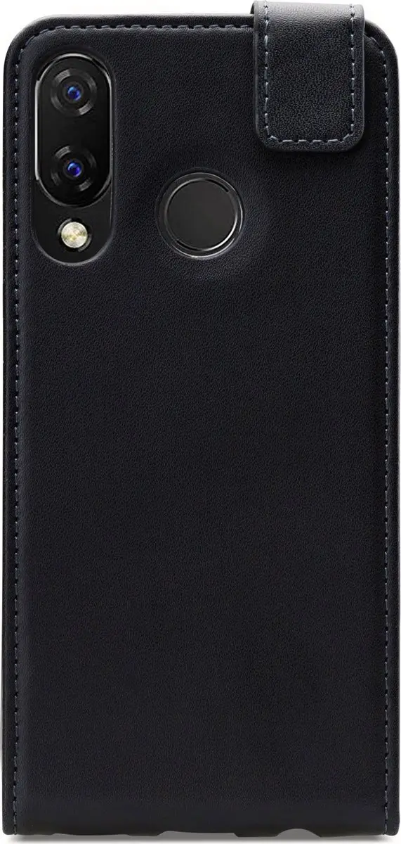 Mobilize Classic Gelly Bookcase MOB-CGFCB-PSMARTP19 Hoesje - Huawei P Smart Plus 2019 - Zwart