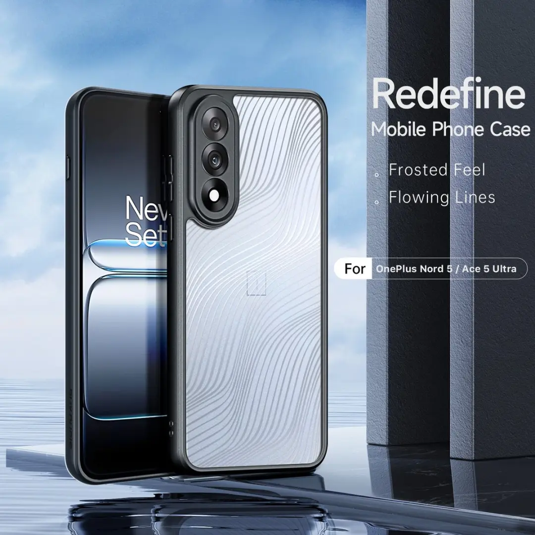 Dux Ducis Aimo Series Hoesje OnePlus Nord 5 - Zwart