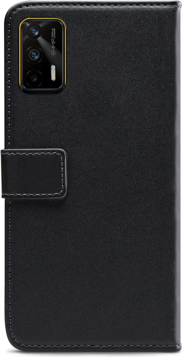 Mobilize Classic Gelly Wallet Bookcase Realme GT - 2 Pasjes - Zwart