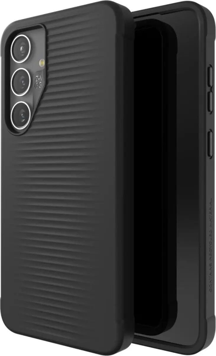 ZAGG Luxe Samsung S24 Plus Hoesje 3M Valbescherming Zwart