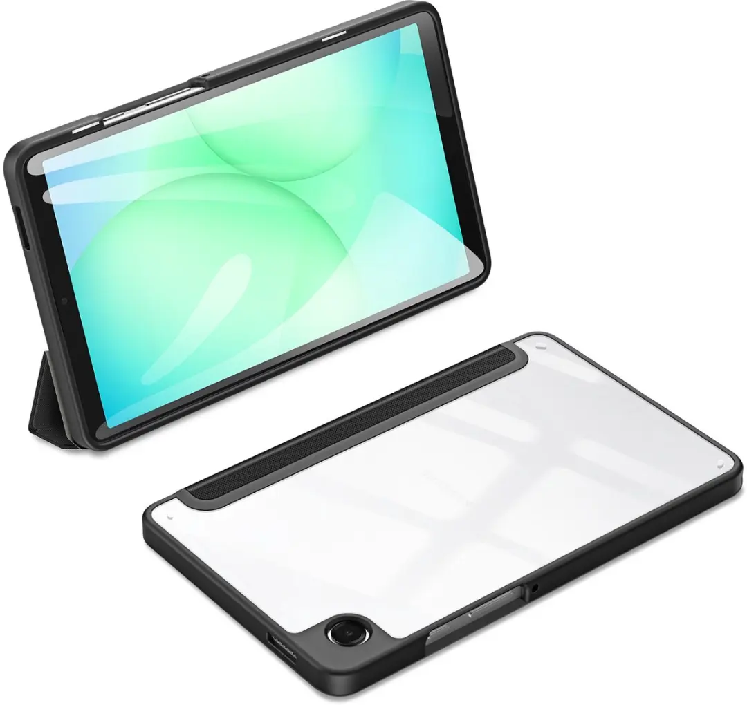 Dux Ducis Galaxy Tab A11/A9 Tablethoes - Toby Tri-Fold Book Case - Zwart