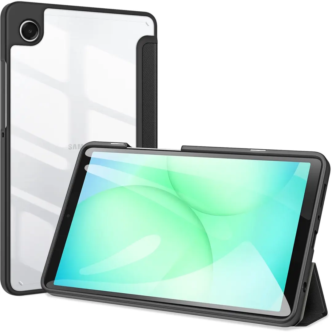 Dux Ducis Galaxy Tab A11/A9 Tablethoes - Toby Tri-Fold Book Case - Zwart
