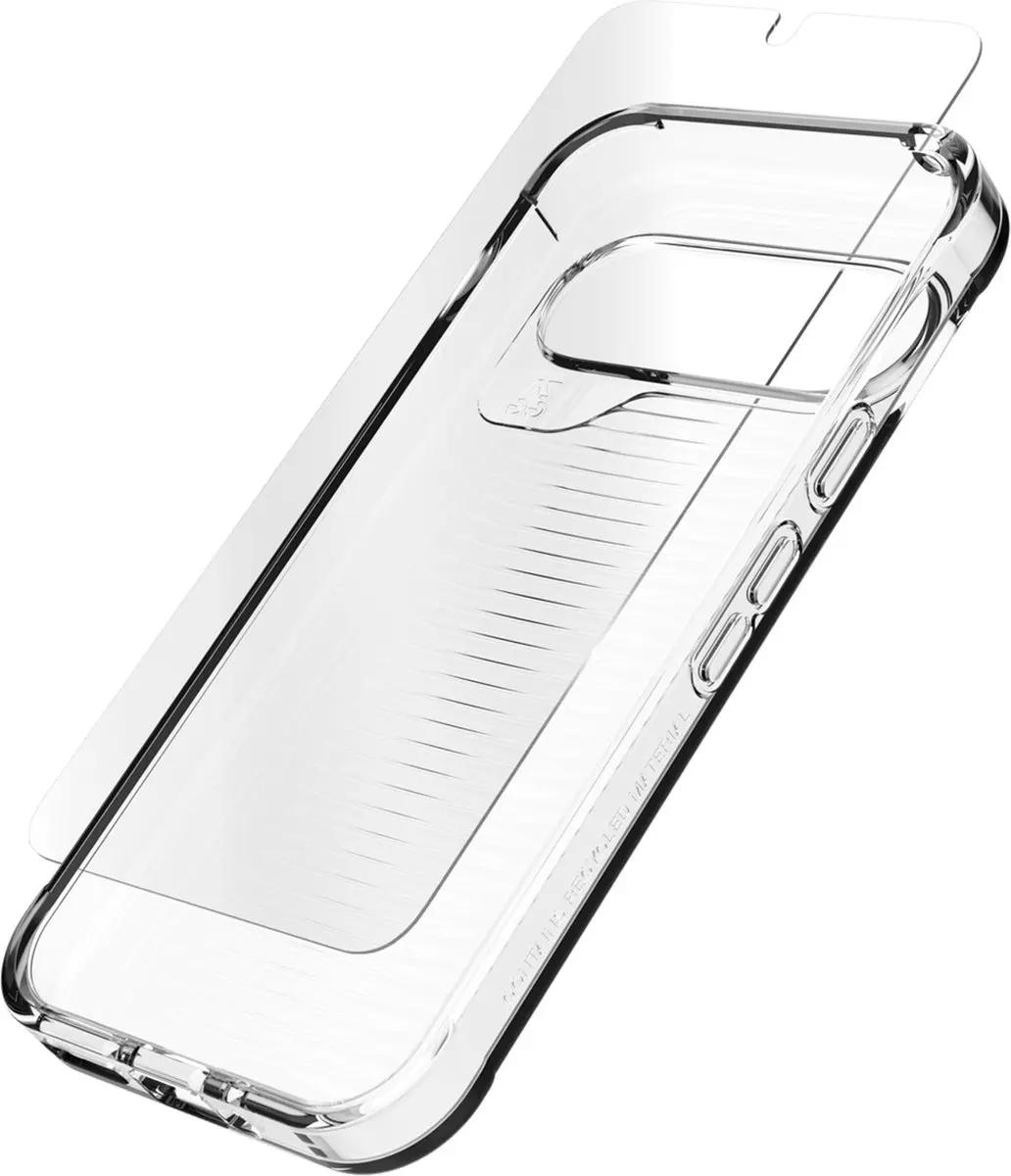 ZAGG Luxe Bundel Pixel 9/9 Pro - Hoesje + Tempered Glass - Transparant
