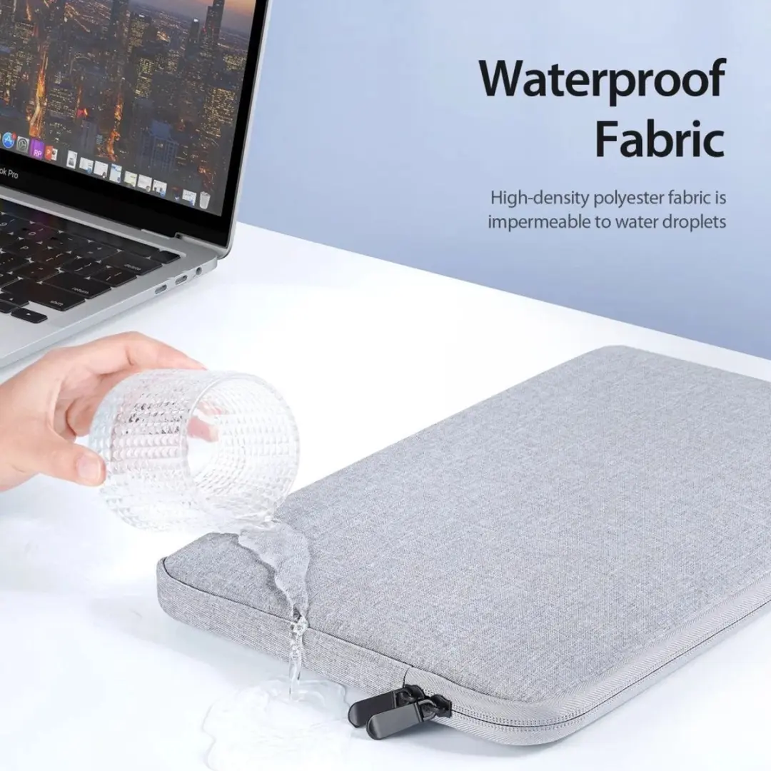 Dux Ducis LBDA Hoes MacBook 15.5-16 Inch - Lichtgrijs - afbeelding 6 van 6