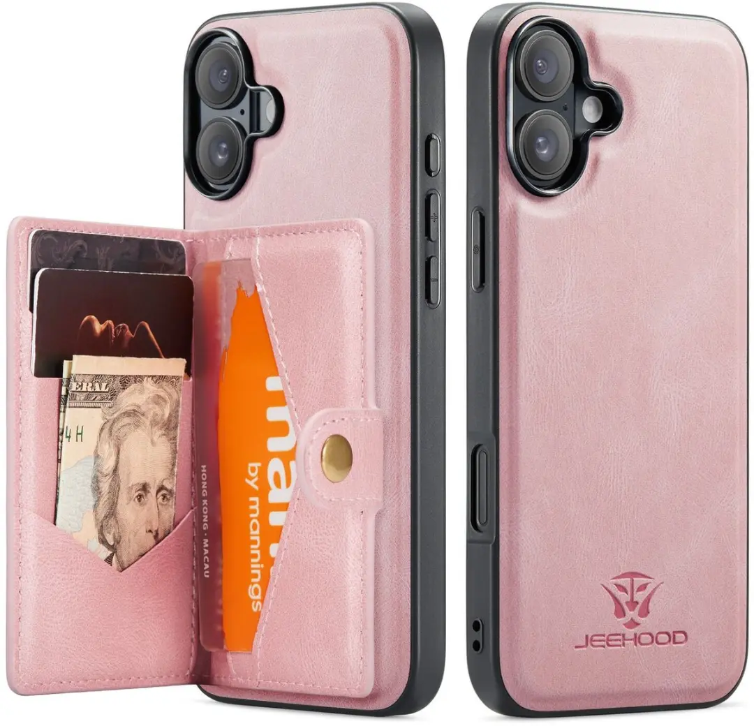 CaseMe JH-01 Hoesje iPhone 17 - Roze - afbeelding 6 van 6