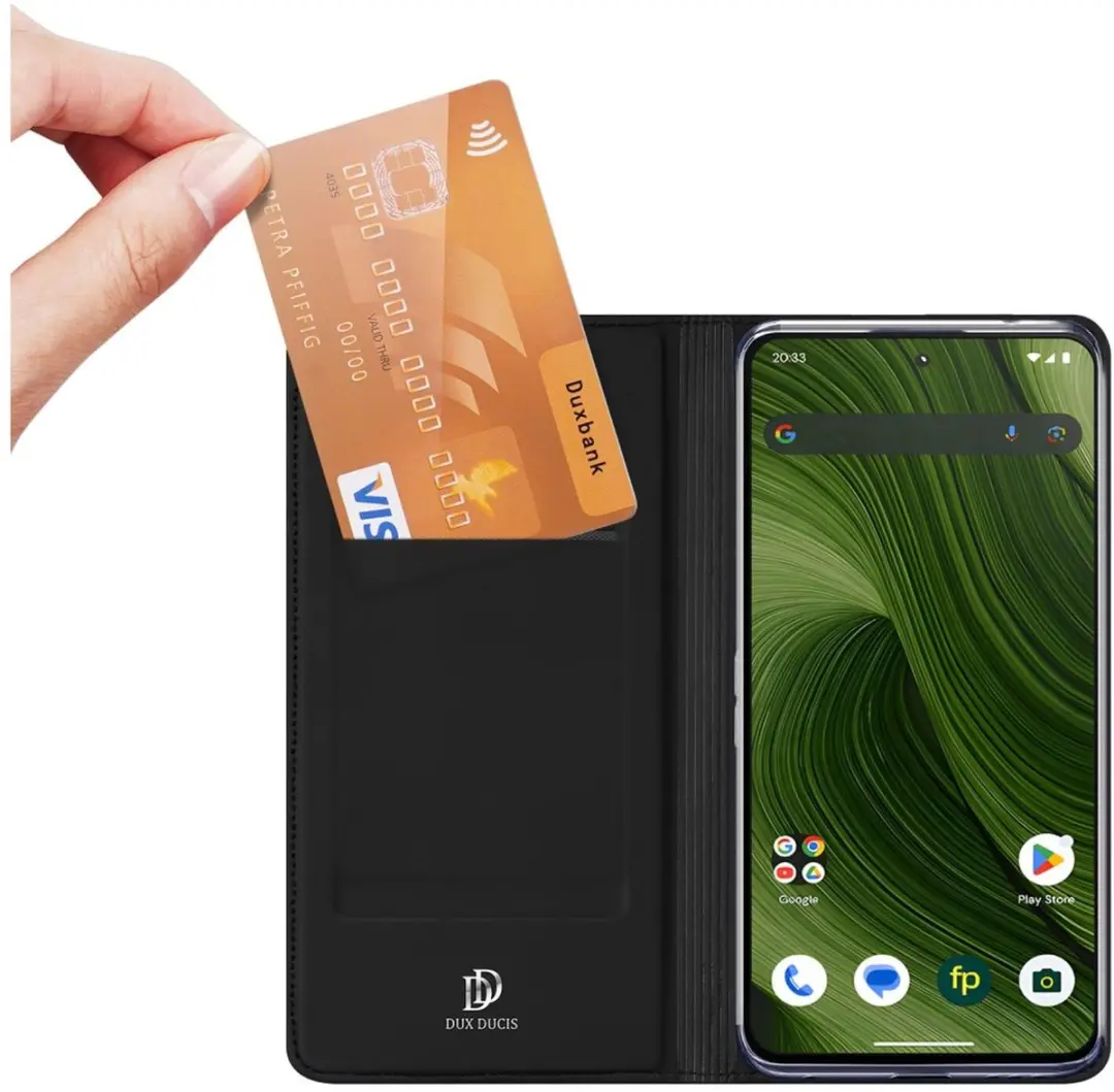 Dux Ducis Skin Pro Hoesje Fairphone 6 - Zwart